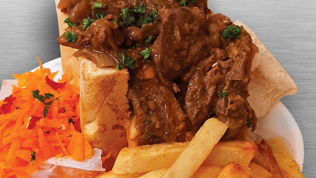Spicy Chicken Livers and Chip Kota Recipe